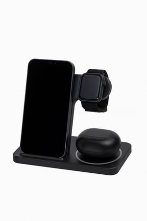 شاحن لاسلكي ثلاثي