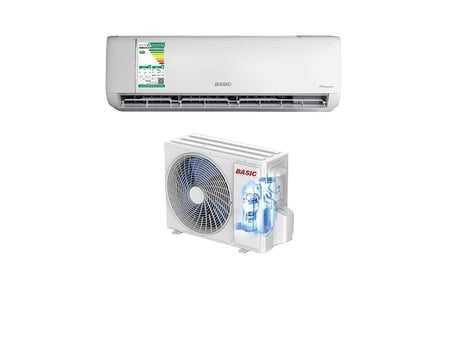 مكيف جداري بيسك حار/بارد - أنفرتر ( 2 طن)  24000 وحدة  -  BDACMA-FI24HB/B