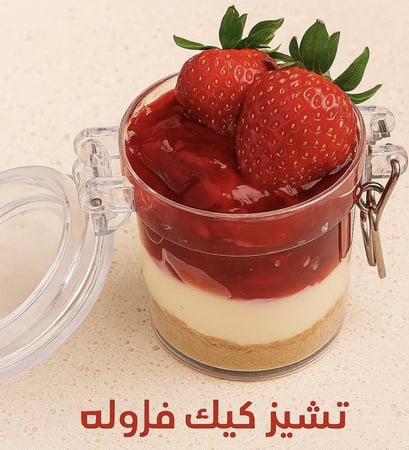 تشيز الفراولة
