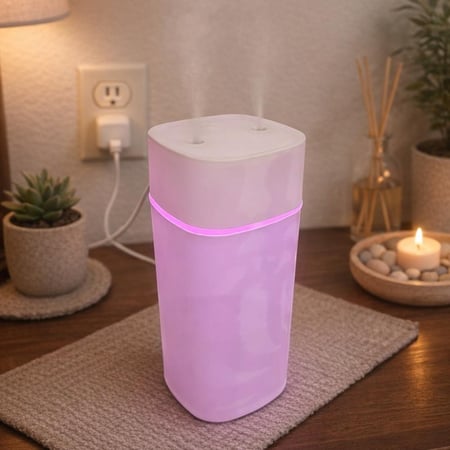 بخاخ رذاذ بارد USB محمول 600 مللي مرطب هواء كهربائي