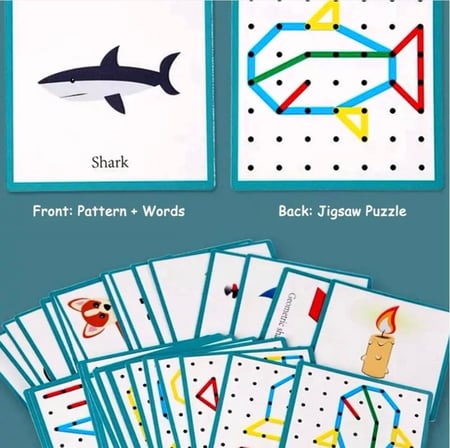 لعبة خشبية تعليمية