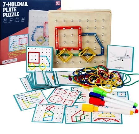 لعبة خشبية تعليمية