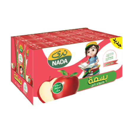 18-عصير ندى بسمة التفاح 200 مل