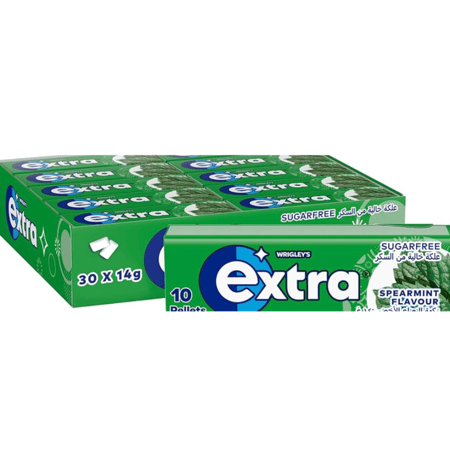 30-علك اكسترا نعناع اخضر