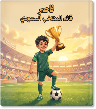 قائد المنتخب السعودي - قصة مخصصة للأطفال