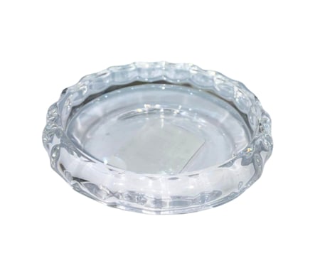 صحن تقديم زجاج ميني