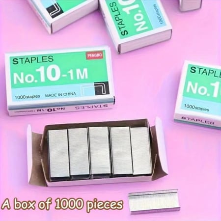 مجموعة مشابك دباسة صغيرة مكونة من 5 قطع للإستخدام المكتبي