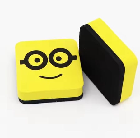 دفتر مذكرة للسبورة البيضاء مقاس A5 قابل لإعادة الاستخدام مع قلم سبورة مجاني وممحاة من القماش الناعم للمسح