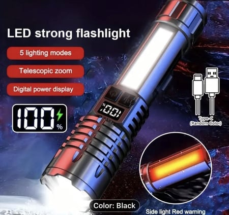 كشاف الطوارئ المتعدد الوظائف - أداة لا غنى عنها لكل سيارة!