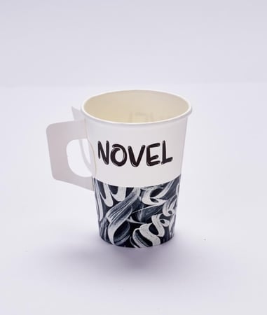 كرتون كاسات ورق شاي نوفل 9 اونص