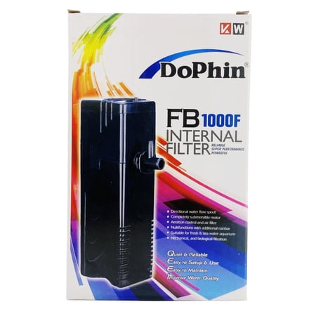 فلتر داخلي لحوض السمك من طراز Dophin FB 1000F