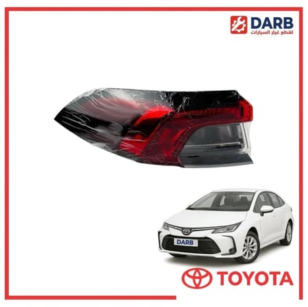 اسطب ركن خلفي يسار كورولا 2021 تجاري