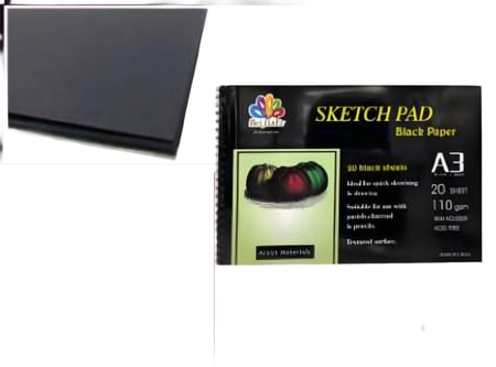 كراسة ورق اسود A3
