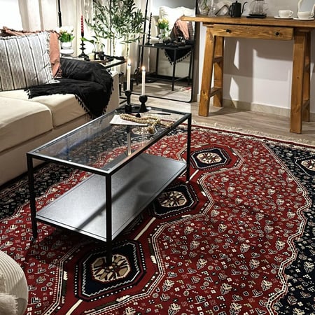 سجاد قشقاي 1.5 * 2 متر