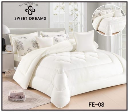 مفرش 8قطع نفرين صيفي مشجر