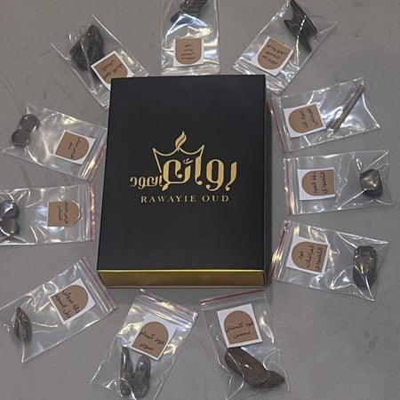 عينات من اجود انواع العود الطبيعي والمحسن