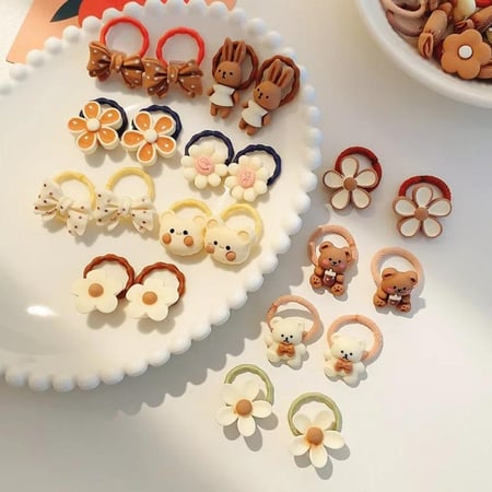 أشرطة مطاطیة للشعر