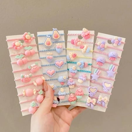 أشرطة مطاطیة للشعر