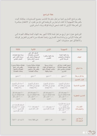 برنامج رياضة
