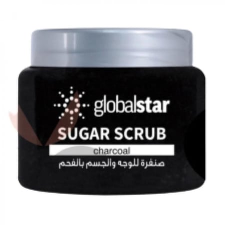 صنفرة الوجه والجسم بالفحم جلوبال ستار بشرتك تتألق نضارة