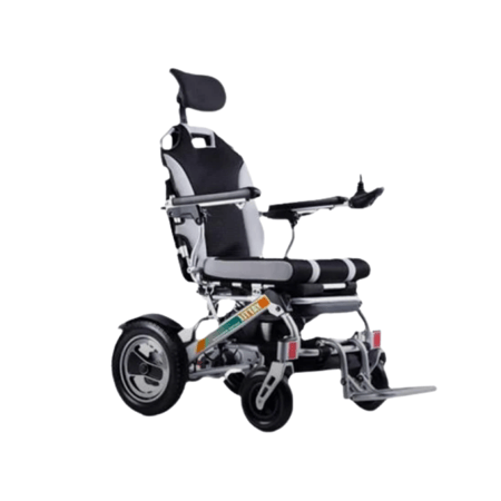 كرسي كهربائي متحرك قابل للطي للمرضى وكبار السن