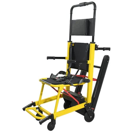 كرسي طوارئ كهربائي لصعود ونزول الدرج للمرضى وكبار السن