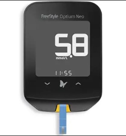 جهاز فحص السكر فري ستايل أوبتيم – Optium Glucose Meter