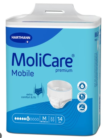 مولى كير، حفاضات كبار السن كلوت بريميوم ( اختر المقاس )