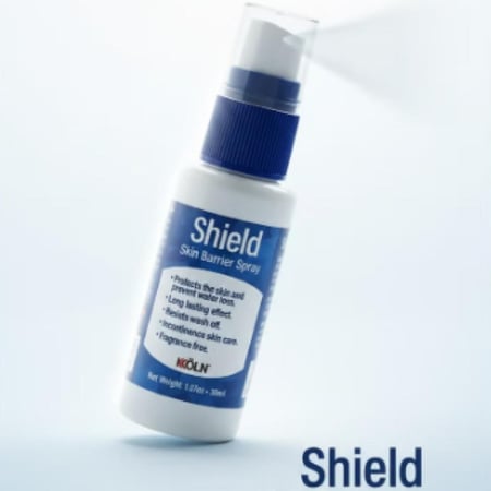 1️⃣ بخاخ شيلد Shield عازل وحامي البشرة 30 مل | حماية الجلد من الرطوبة والاحتكاك