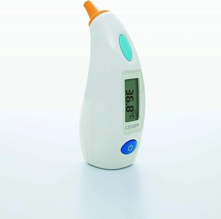 ترمومتر رقمي أذن سيتيزن CTD 504 – قياس حرارة الجسم للأطفال والكبار