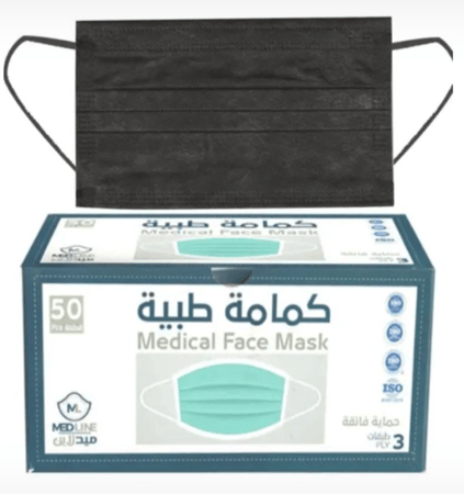 كمامات طبية ثلاث طبقات – Medline