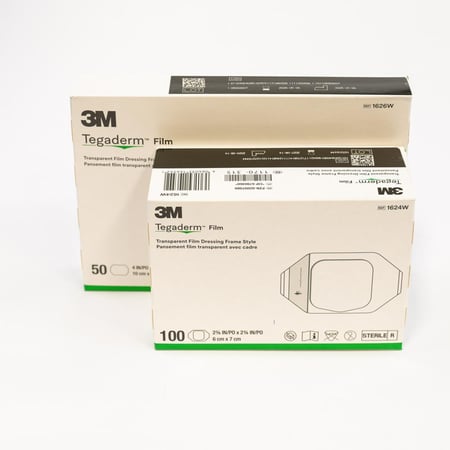 تيجاديرم ضماد رقيقة عبوة مكوَّنة من 100 قطعة مقاس 6*7 سم ثري ام