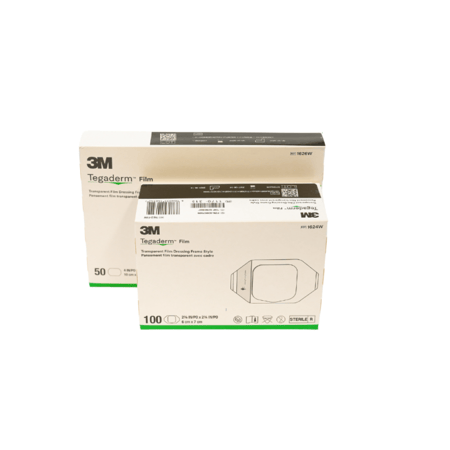 تيجاديرم ضماد رقيقة عبوة مكوَّنة من 100 قطعة مقاس 6*7 سم ثري ام