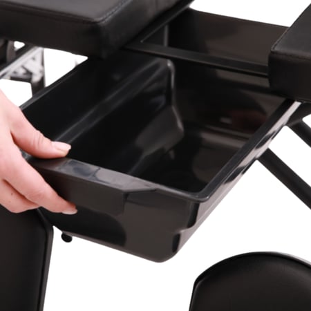 كرسي متحرك طبي بفتحة حمام قابل للإرجاع 180° موديل KY608GC-51 لكبار السن والمرضى