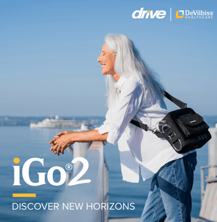 جهاز الأكسجين المحمول IGO2 الأصلي بتقنية البلوتوث