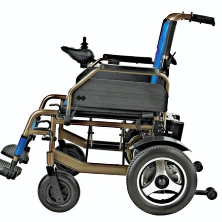 كرسي متحرك كهربائي اقتصادي – خفيف وسهل الاستخدام