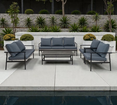 طقم جلسة خارجيه 7 أشخاص