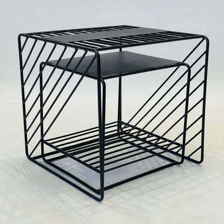 طقم طاولتين متداخلة