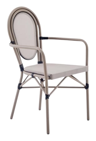 كرسي خارجي حديد