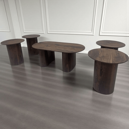 طقم طاولة قهوة 5قطع