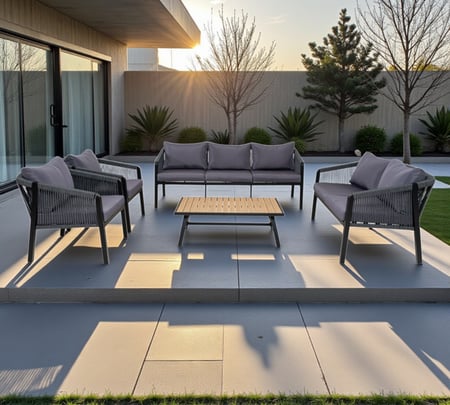 طقم جلسة خارجيه 7 أشخاص