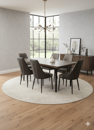 طاولة طعام خشب 8كراسي