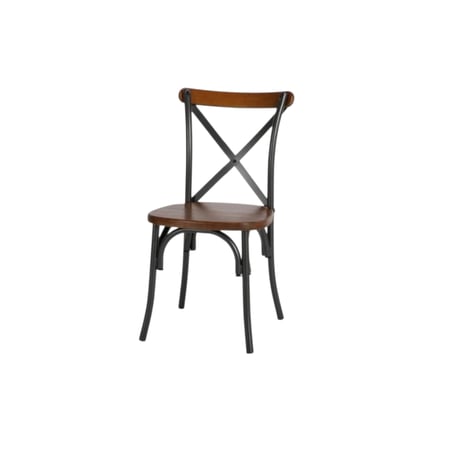 طقم  طاولة كوفي مع كرسيين خشب