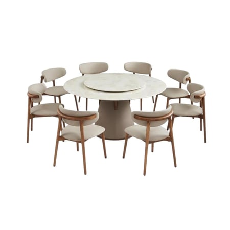 طاولة طعام فاخره 8كراسي