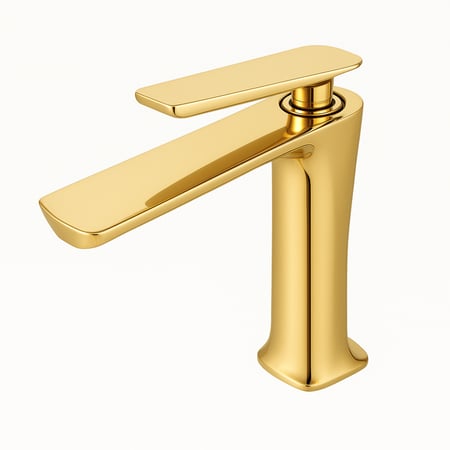 خلاط ديكور مودرن باللون الكروم.