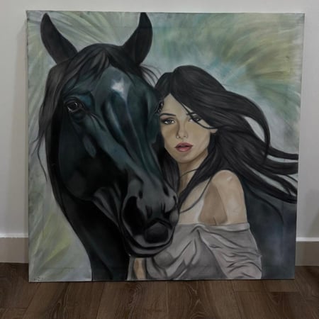 لوحة الفارسه