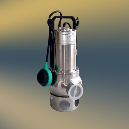 مضخة غطاس مجاري ستانلس ستيل هيونداي 1 حصان