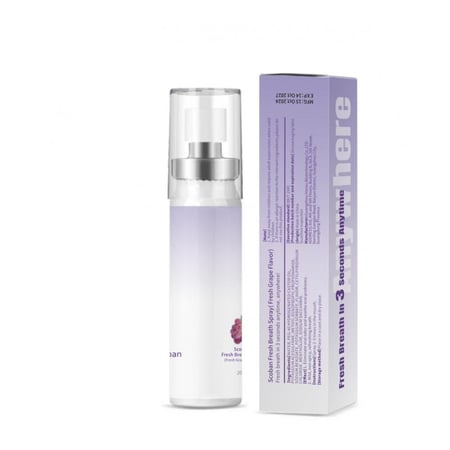 بخاخ سكوبان المنعش للنفس بنكهة العنب المنعش للنفس -20 مل