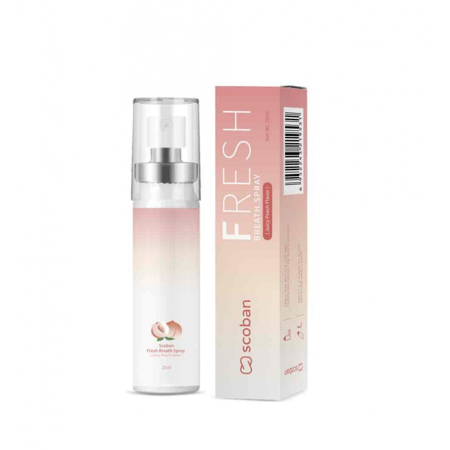 بخاخ سكوبان المنعش للنفس بنكهة عصير الخوخ -20 مل