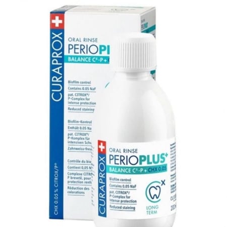 غسول الفم Curaprox PerioPlus Balance 0.05
